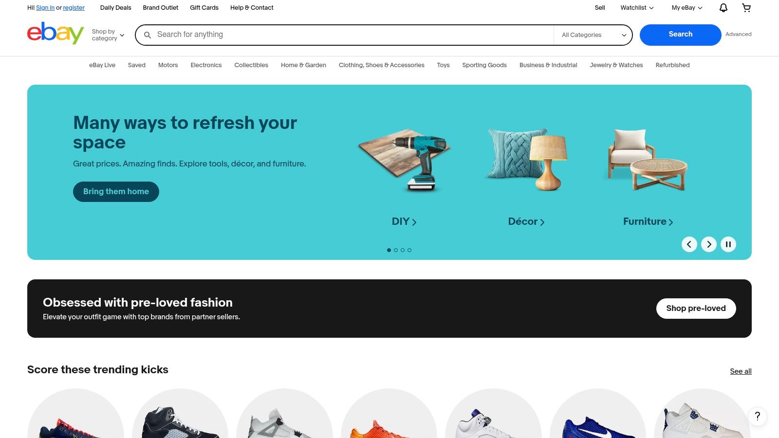 eBay (Korean fashion and K-designer marketplace)