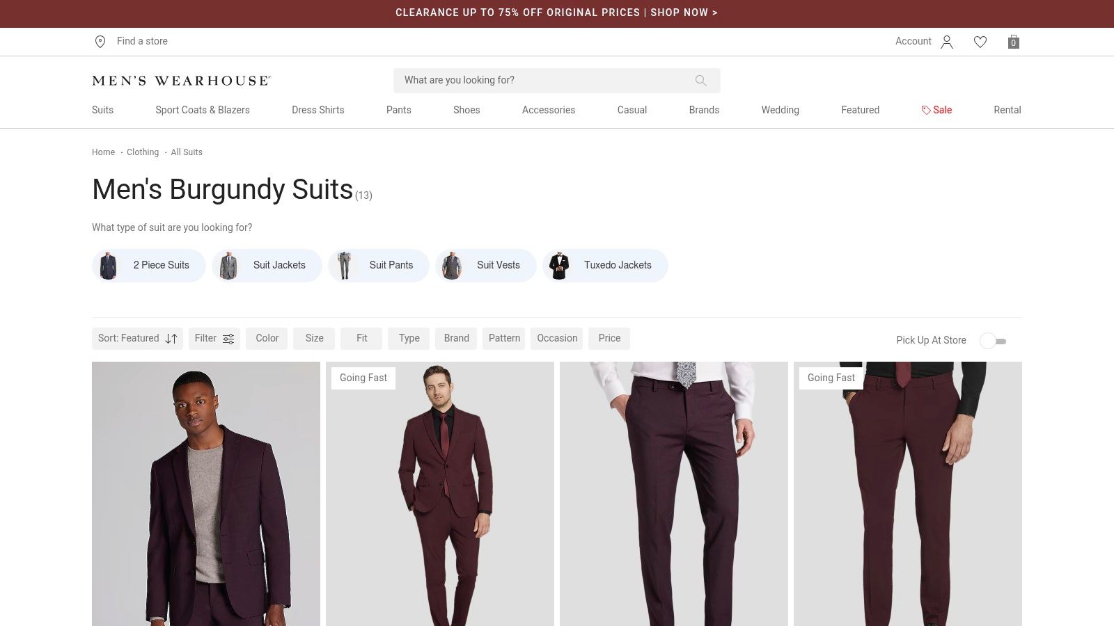 Men’s Wearhouse