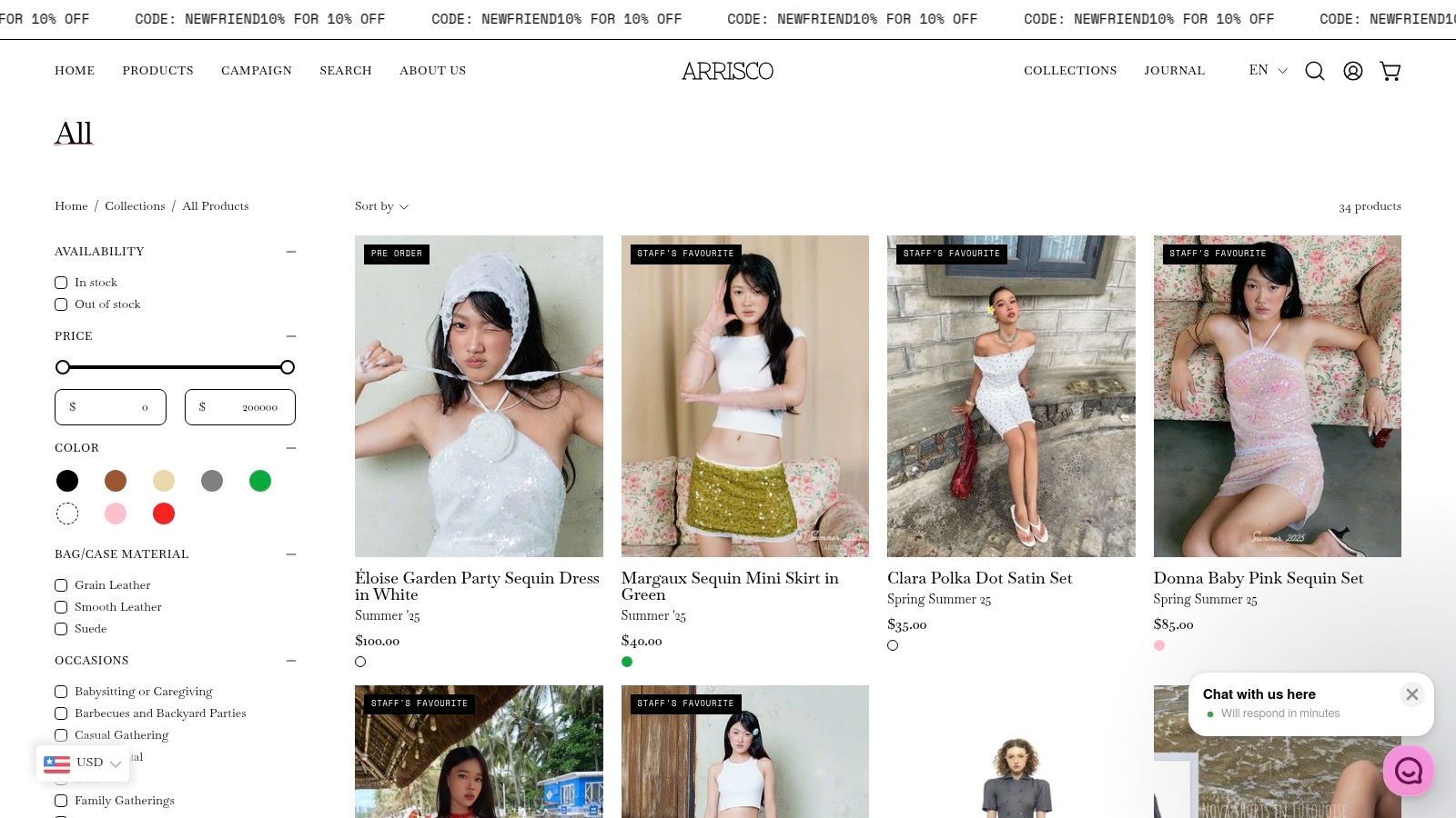 All – Arrisco