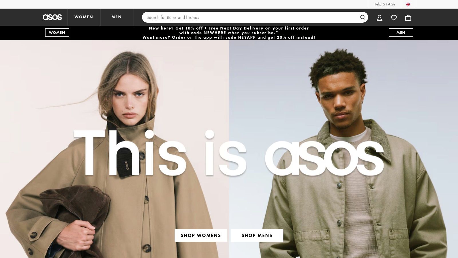 ASOS + ASOS Marketplace