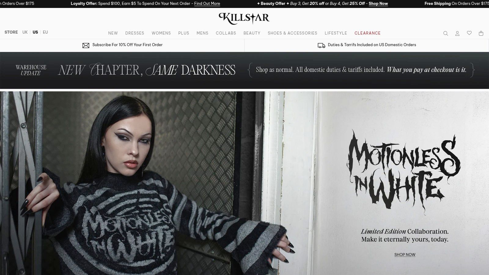 KILLSTAR (US store)