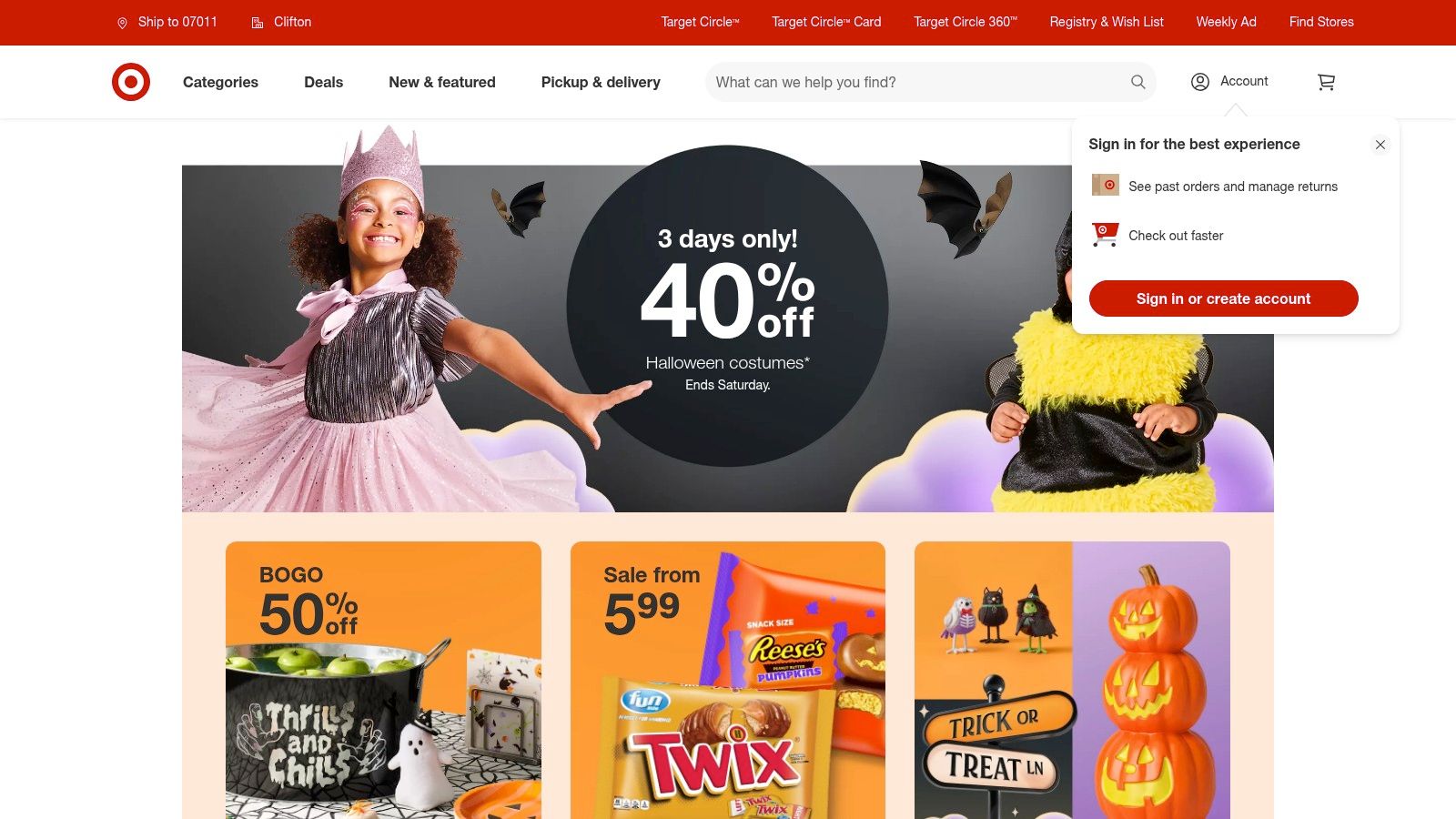 Target: For Unbeatable Convenience and Family-Friendly Options