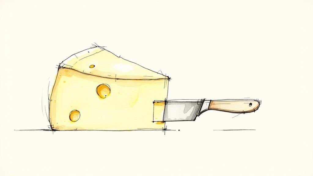 Norwegian invented the cheese slicer (ostehøvel)