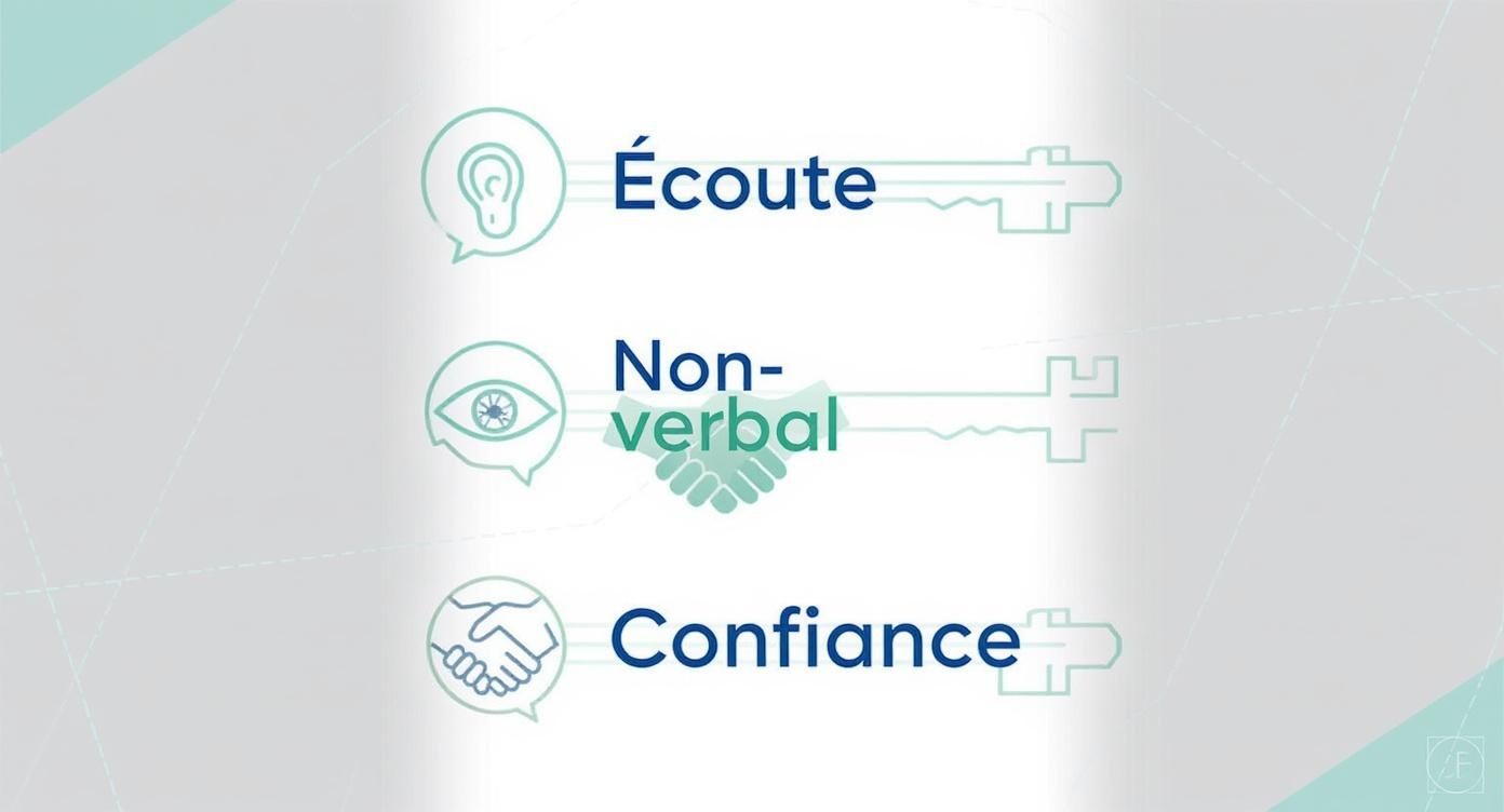 Infographic about développer son intelligence émotionnelle