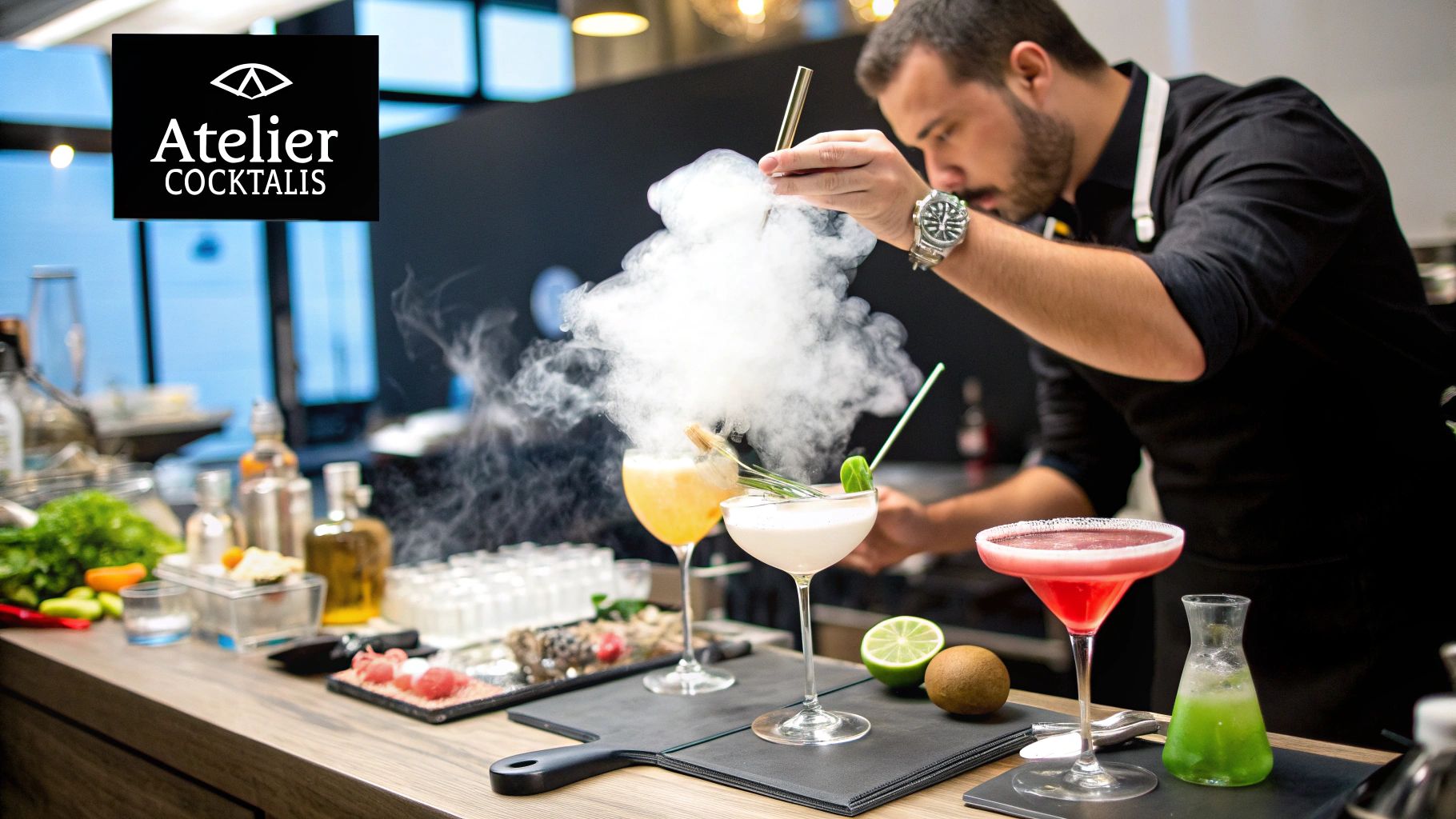 Atelier Cocktails Moléculaires