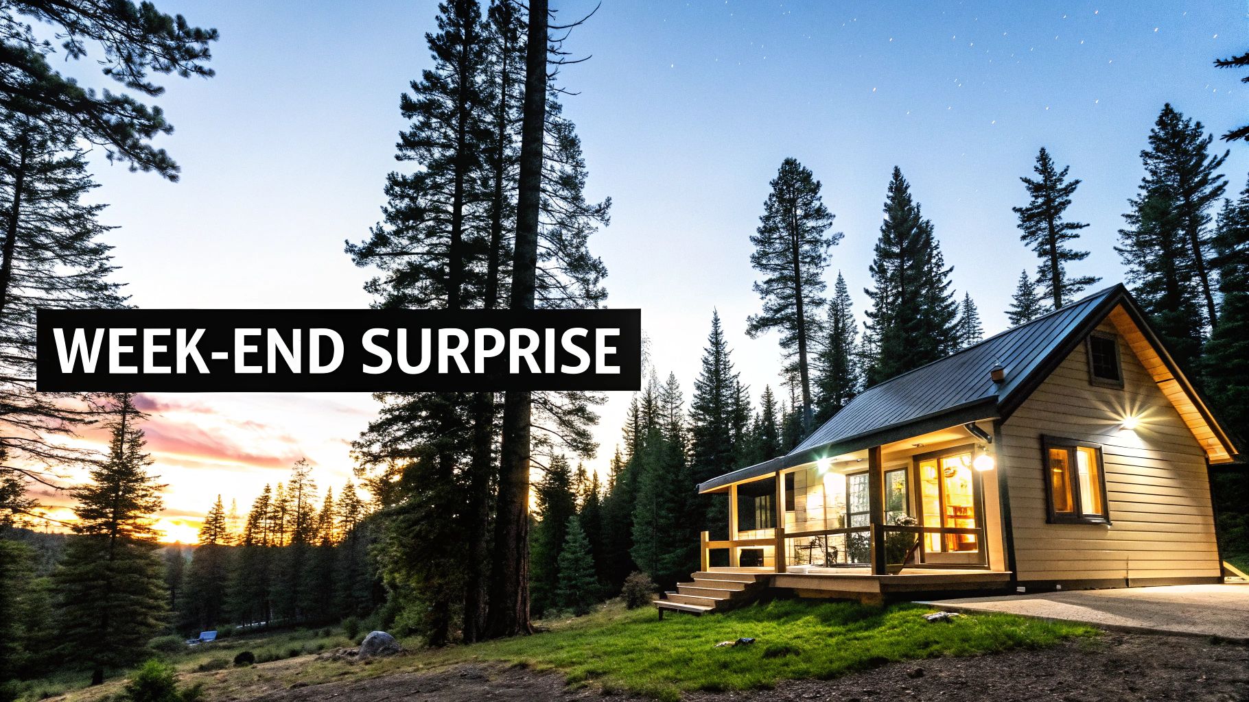 Surprise Weekend Getaway