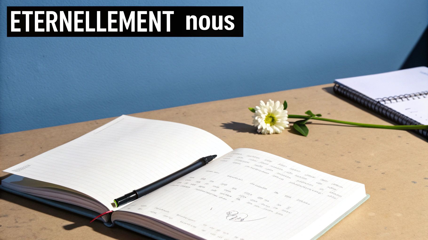 Poetic Anniversary Message (Texte Anniversaire de Rencontre Poétique)