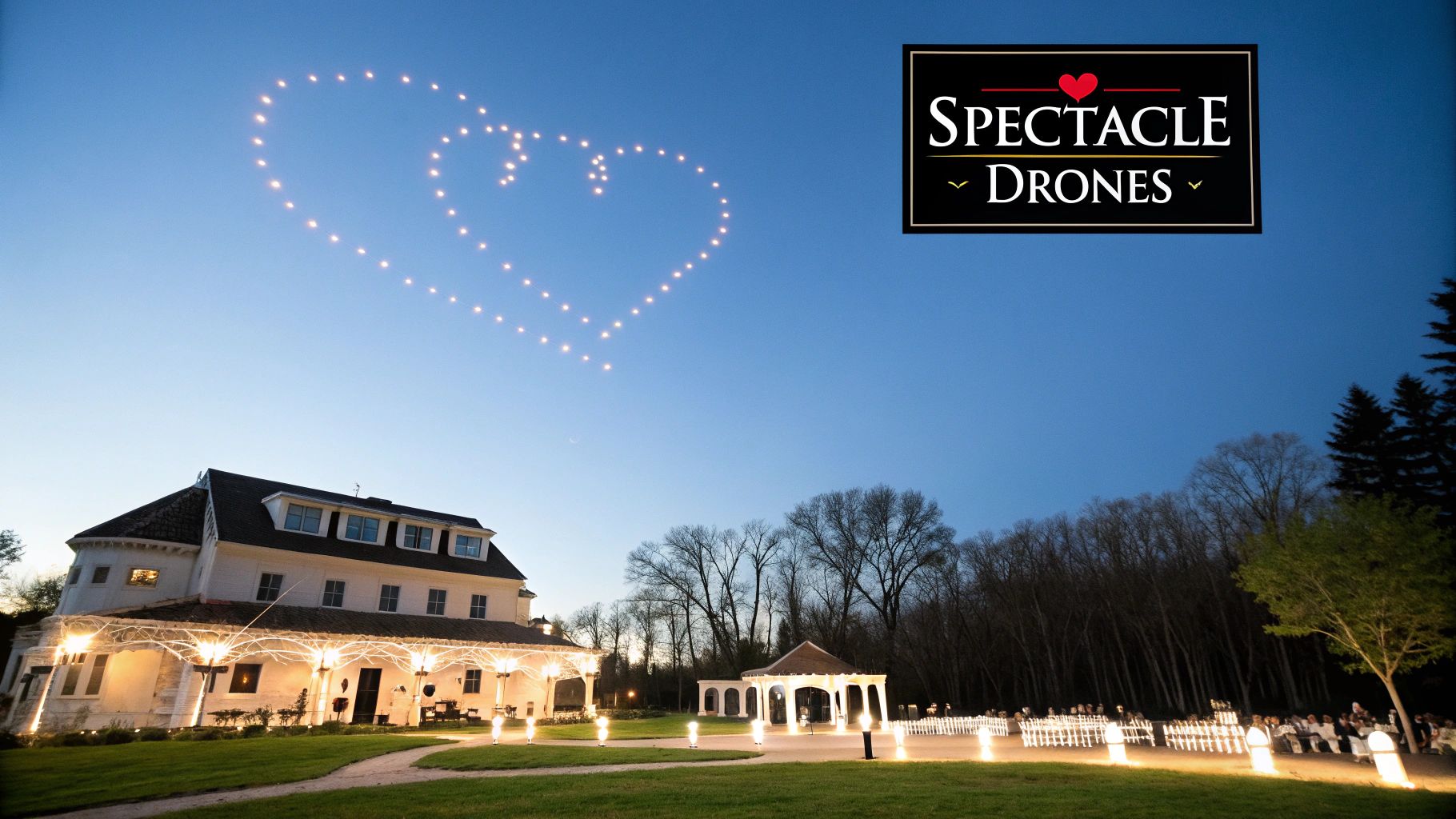 Spectacle de Drones Lumineux Personnalisé