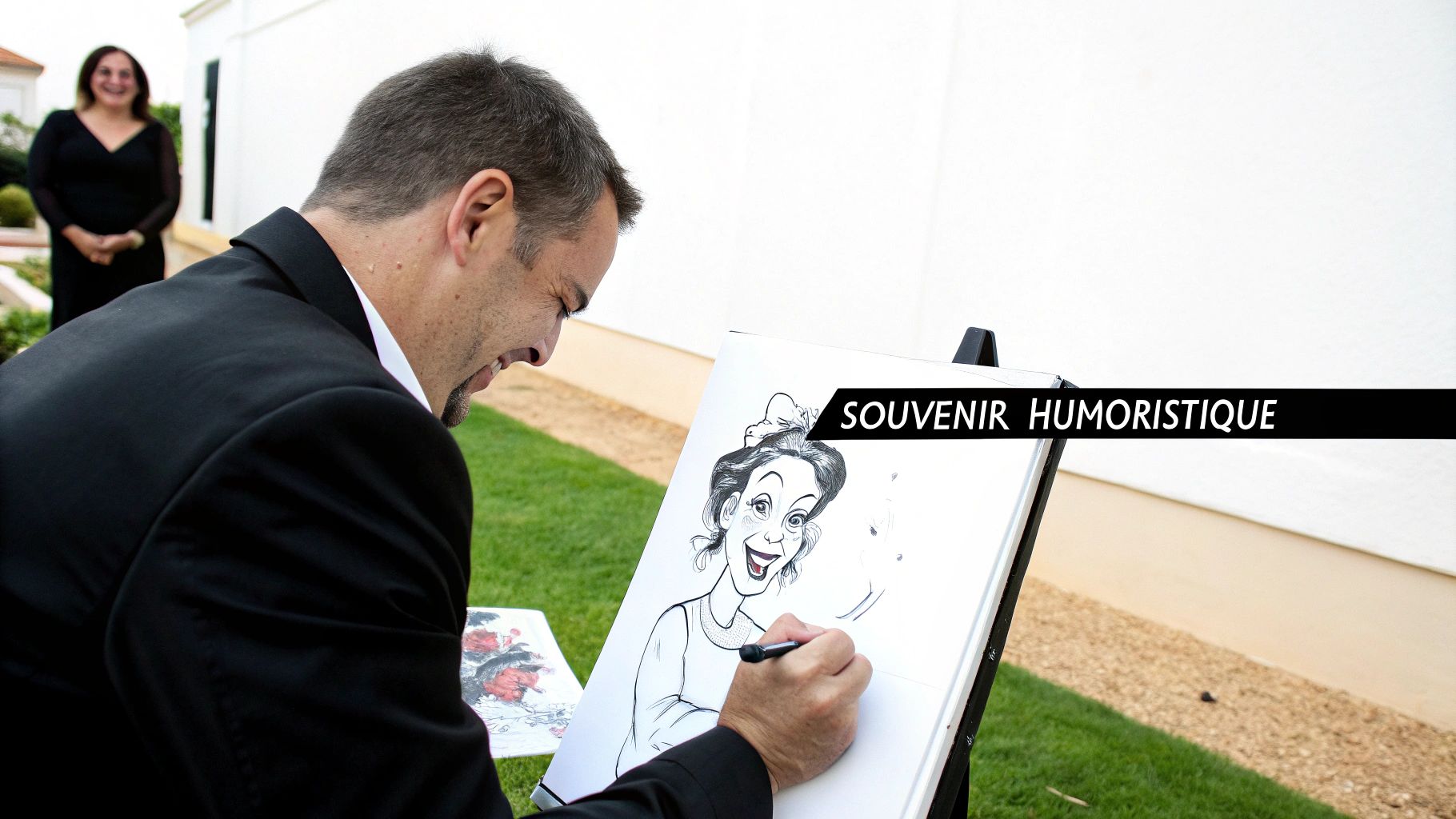 Animación Caricaturista en Vivo
