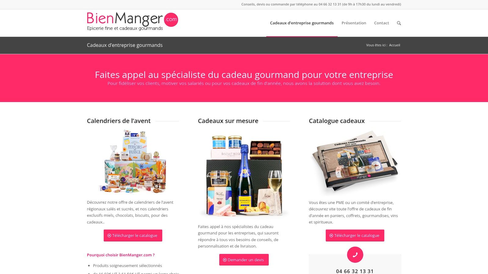 BienManger.com Pro