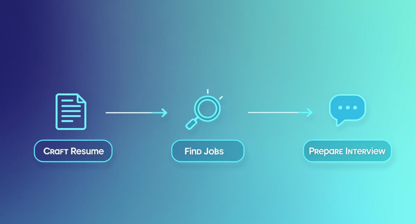 Infographic about ai job search