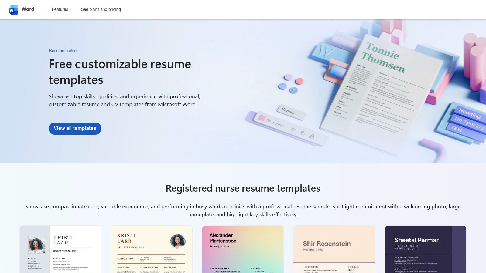 7 Professional Resume Template Examples to Land Interviews in 2026 ...