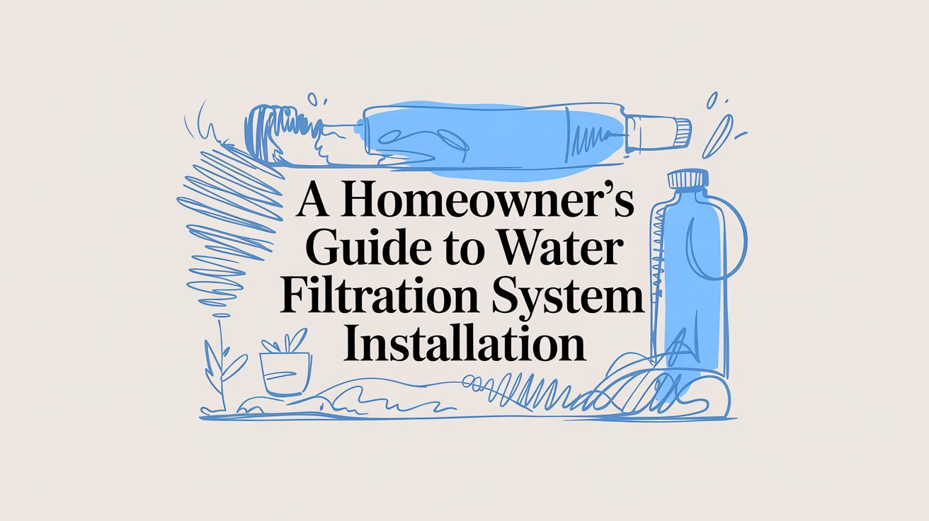 A Homeowner's Guide to Water Filtration System Installation