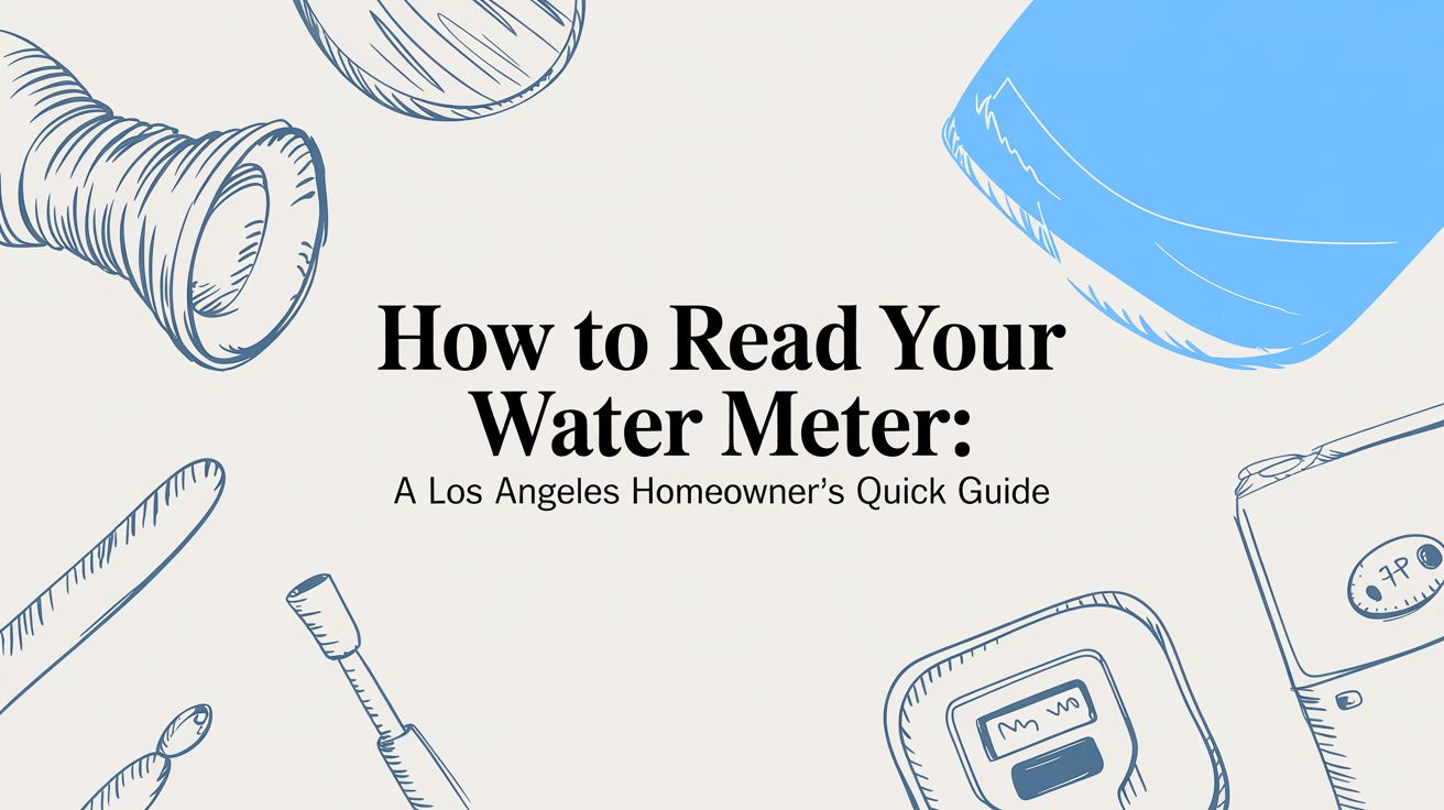 How to Read Your Water Meter: A Los Angeles Homeowner's Quick Guide