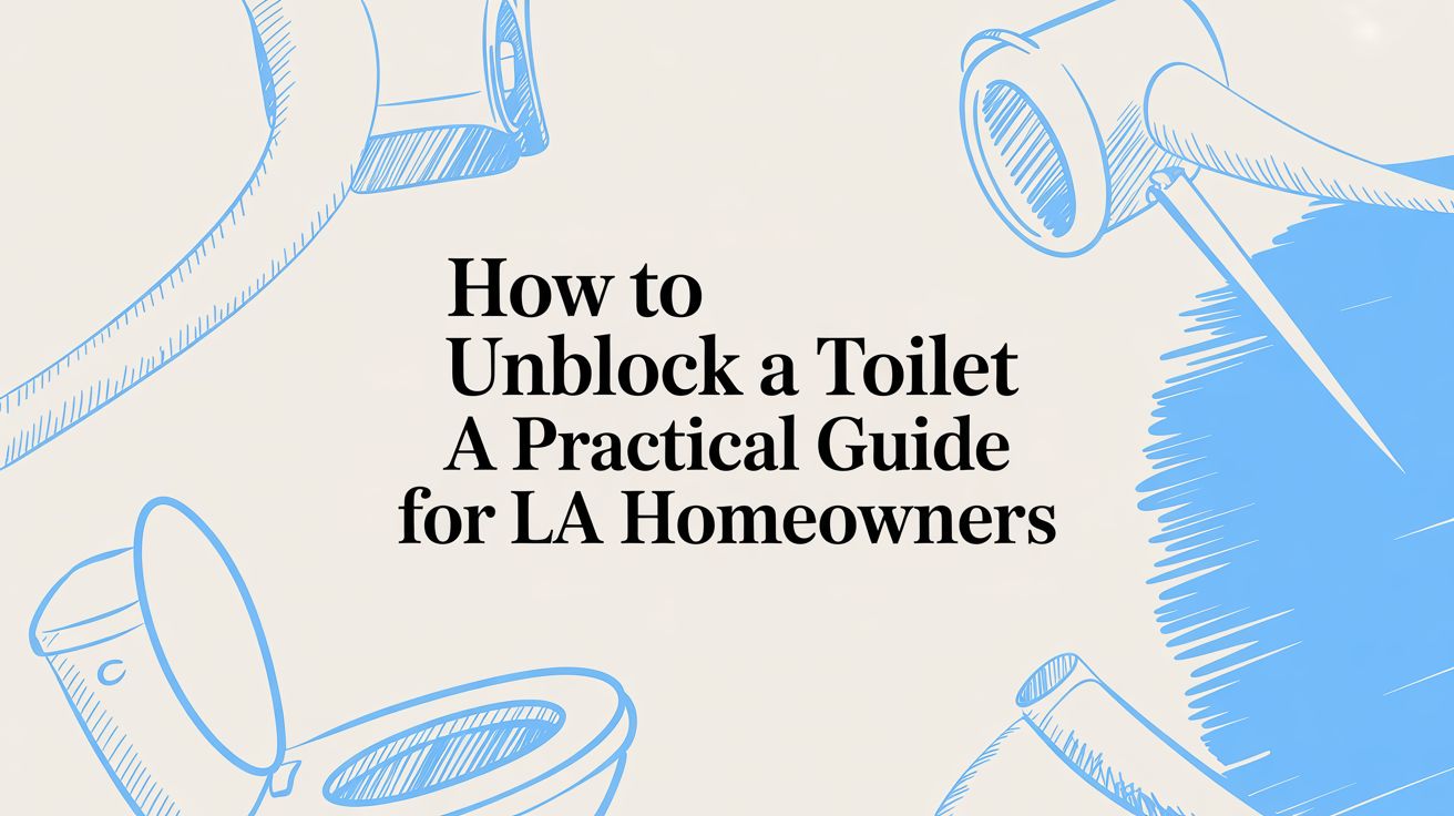How to Unblock a Toilet: A Practical Guide for LA Homeowners