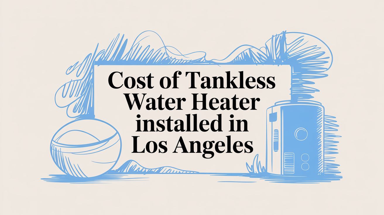 Cost of Tankless Water Heater Installed in Los Angeles