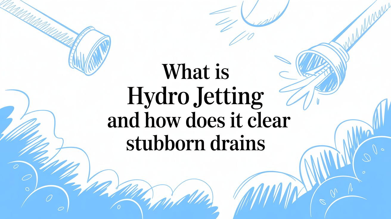 What Is Hydro Jetting and How Does It Clear Stubborn Drains?