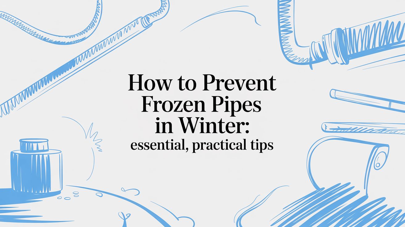 How to Prevent Frozen Pipes in Winter: A Practical Guide