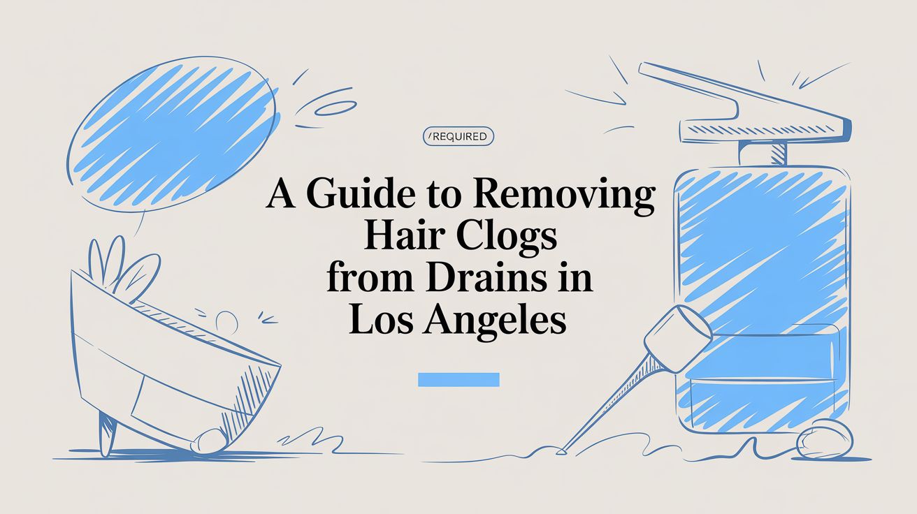 A Guide to Removing Hair Clogs From Drains in Los Angeles