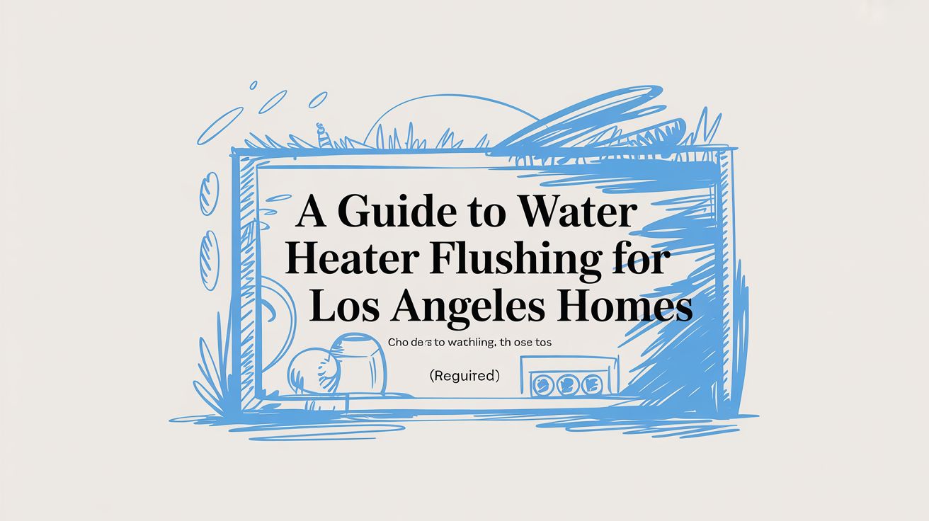 A Guide to Water Heater Flushing for Los Angeles Homes