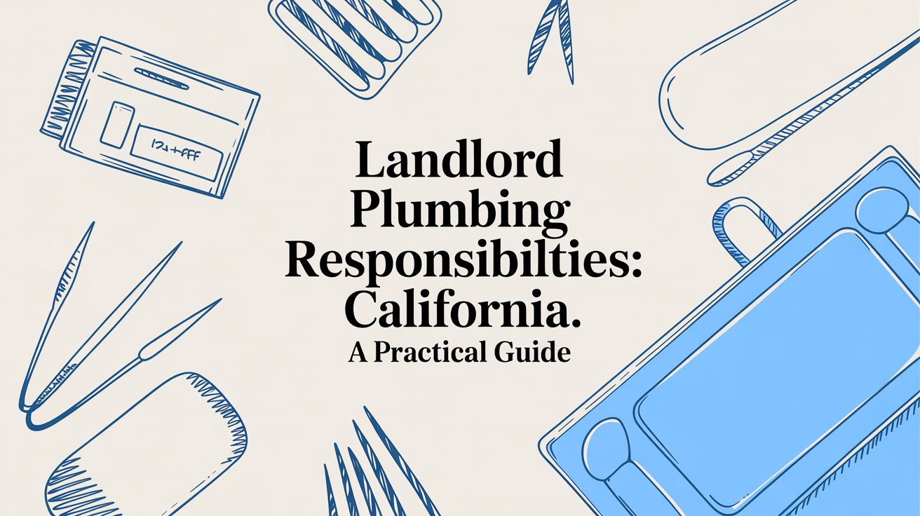 Landlord Plumbing Responsibilities California: A Practical Guide
