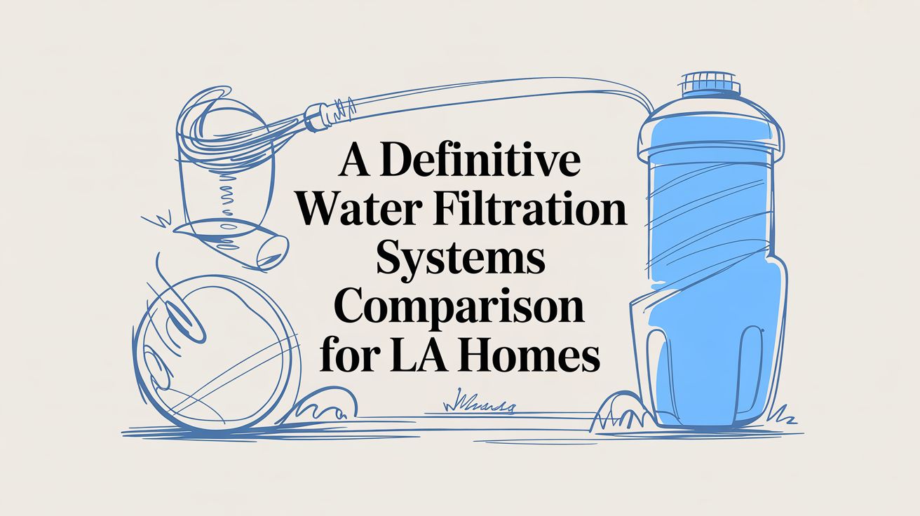 A Definitive Water Filtration Systems Comparison for LA Homes