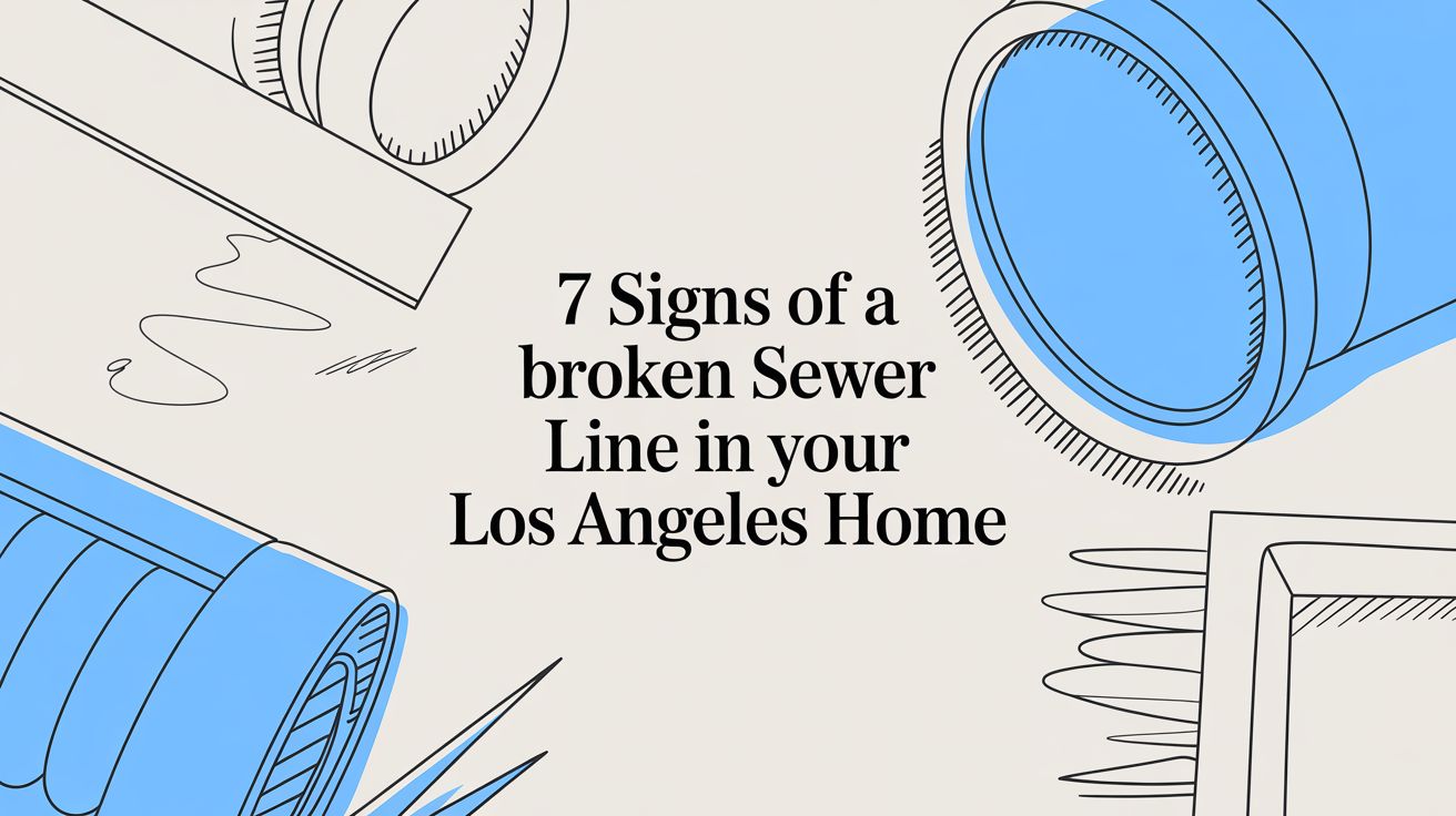 7 Signs of a Broken Sewer Line in Your Los Angeles Home