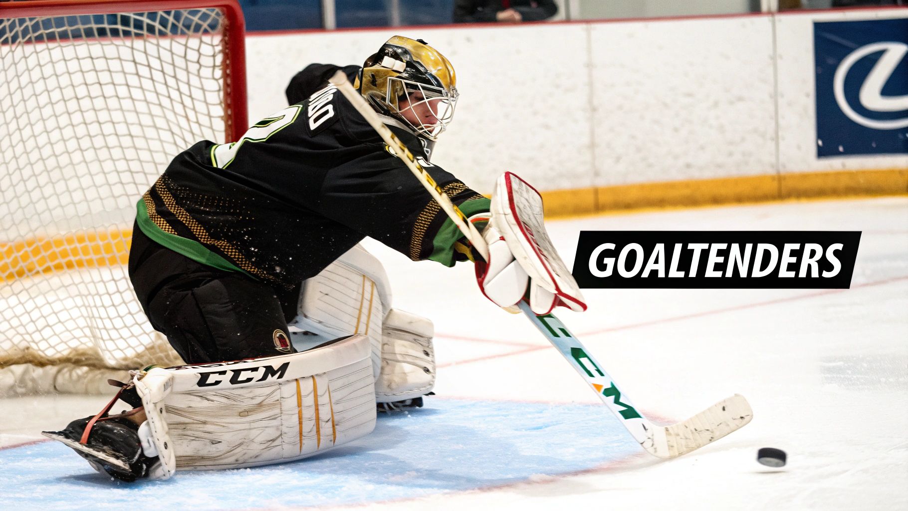 A Detroit Red Wings player skating with the puck during a game.