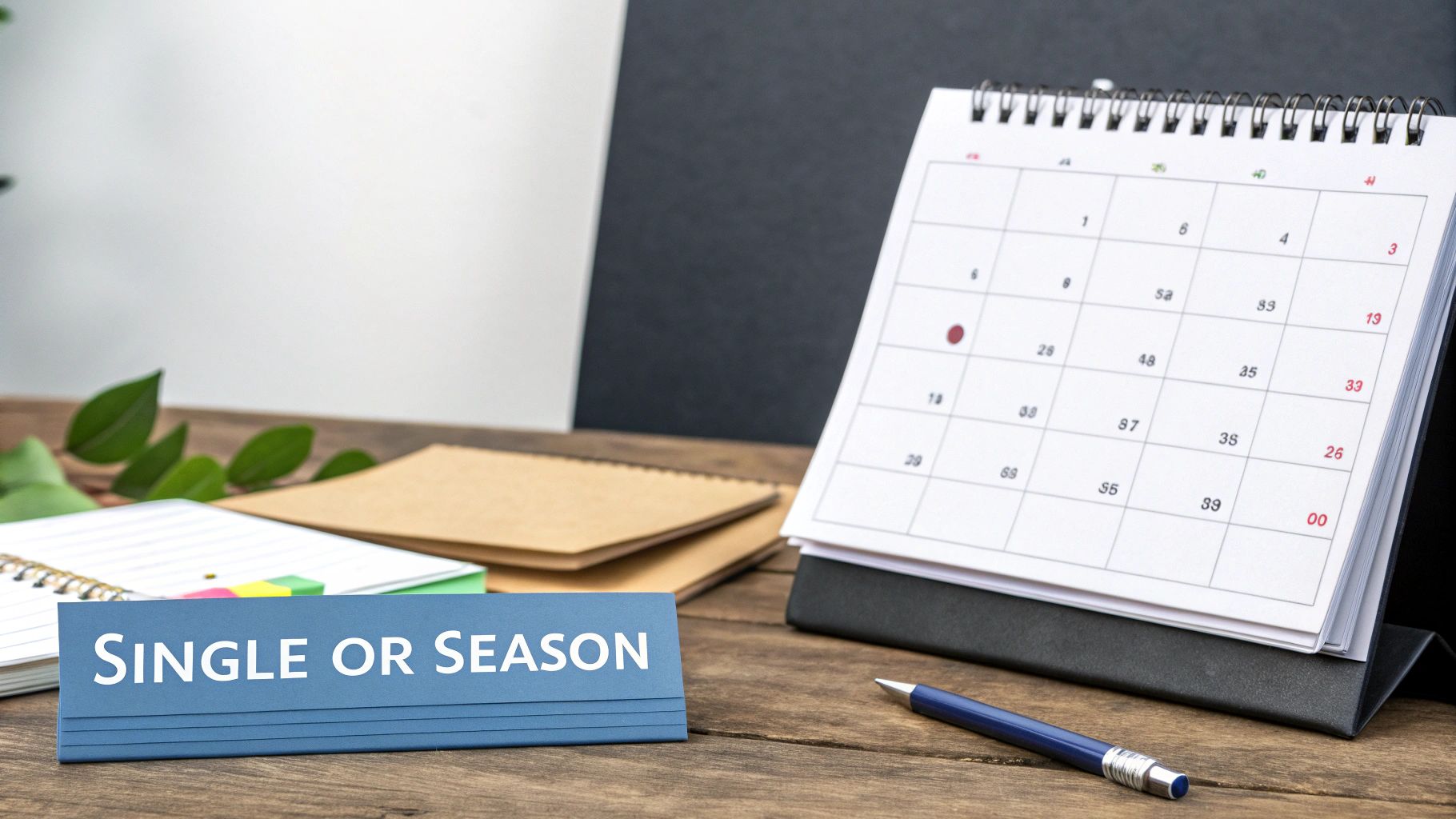 Two official documents side-by-side, one labelled 'Single' and the other 'Season Ticket'