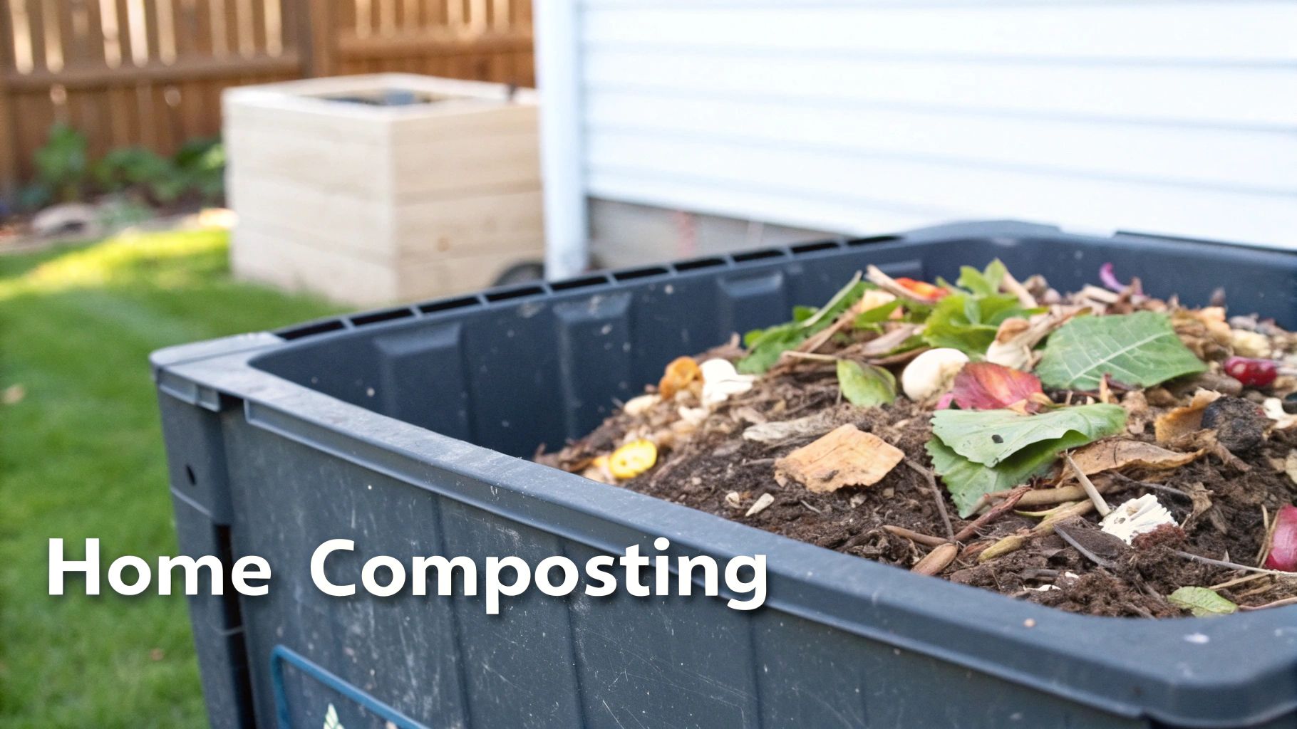 Compost Organic Waste Instead of Sending to Landfills