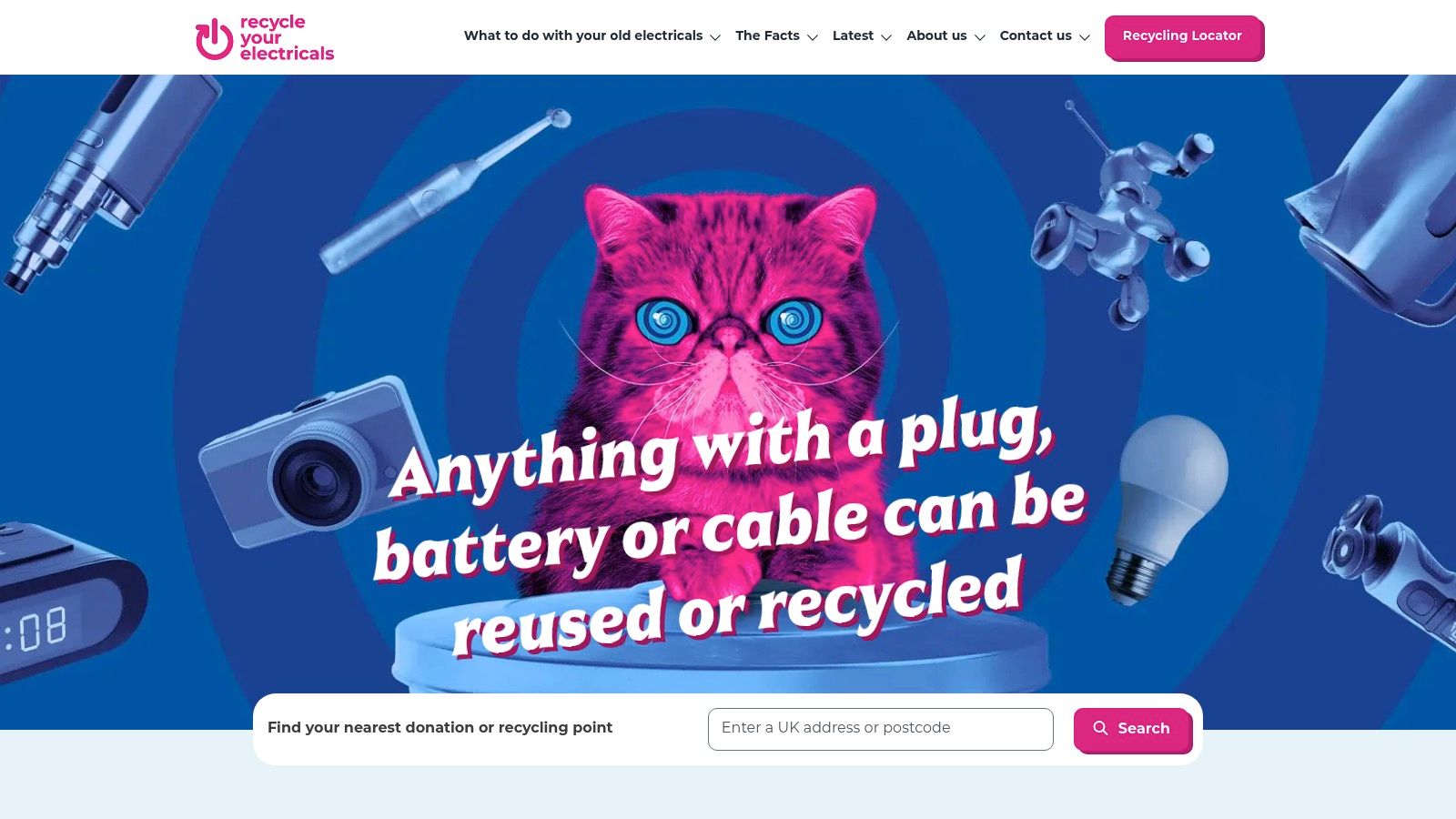 Recycle Your Electricals (Material Focus)