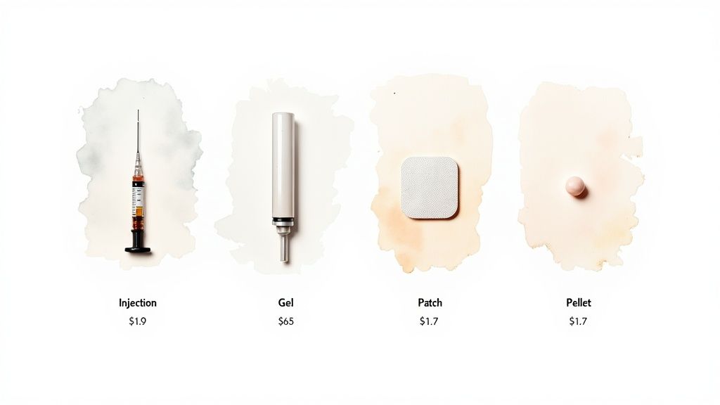 Detailed TRT cost items