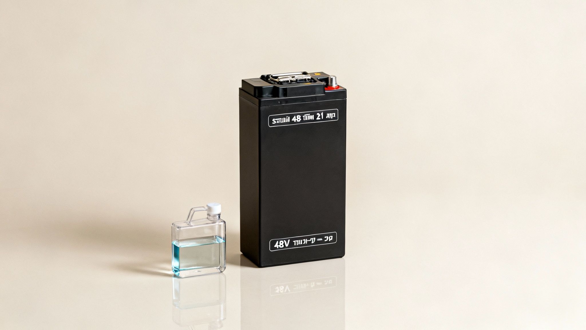 תצוגת סוללה 48 וולט 21 אמפר