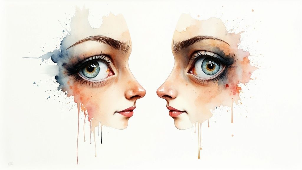 Increased Eye Contact and Prolonged Gazing