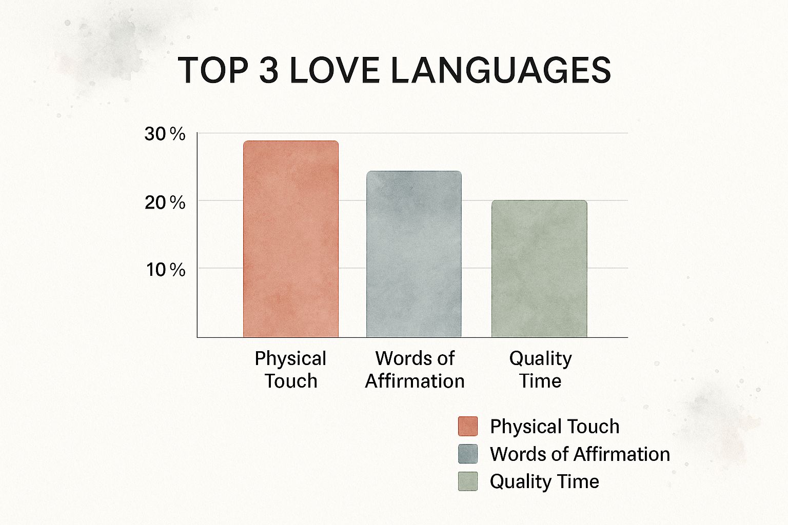 Infographic about how to be more affectionate