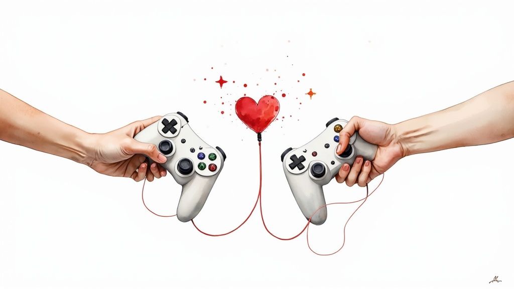 Online Gaming Together