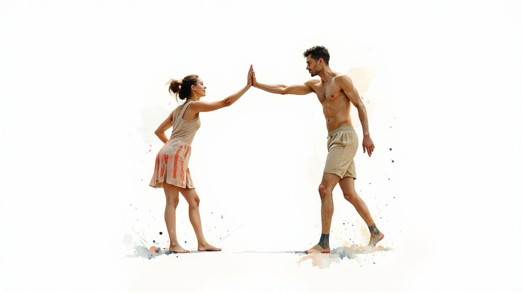 Mirroring and Body Language Synchronization