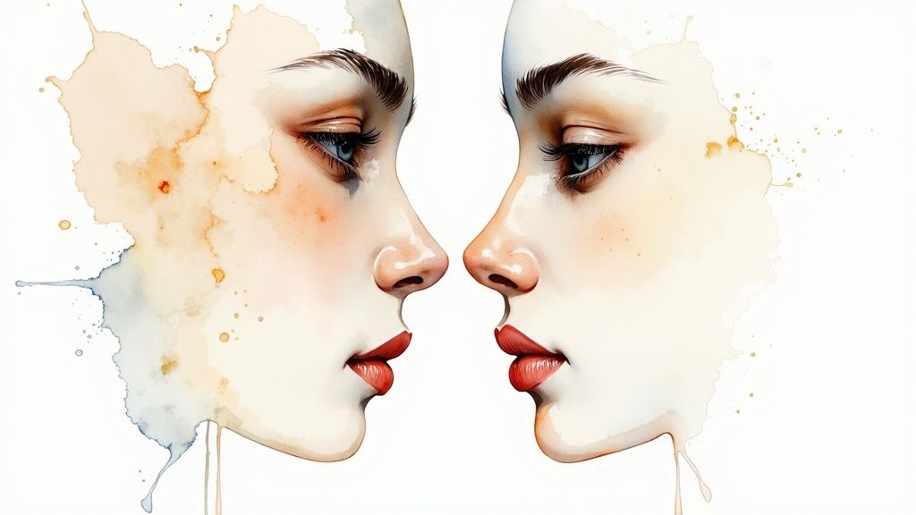 Increased Eye Contact and Dilated Pupils