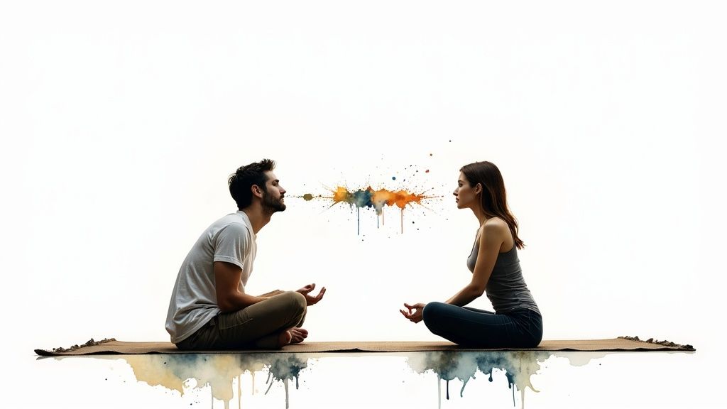Synchronized Breathing Exercise