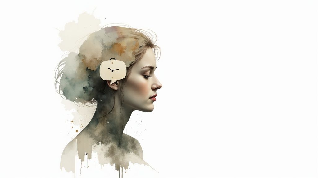 A person sitting on the floor looking pensive and confined by their surroundings.