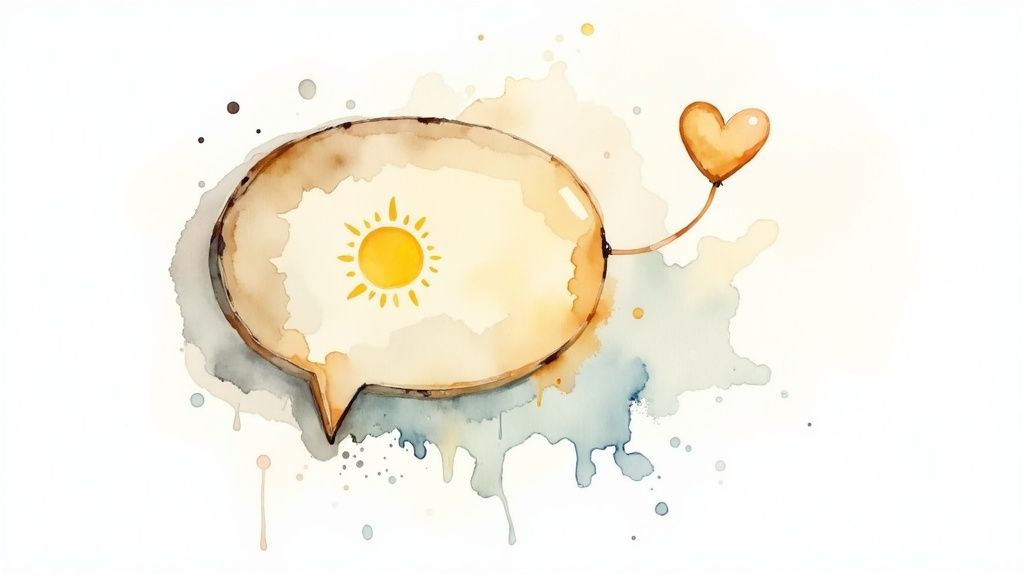 Keep Initial Messages Light and Positive