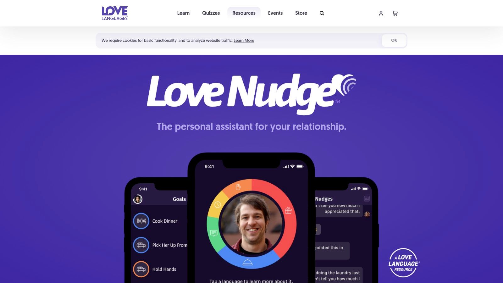 Love Nudge (The 5 Love Languages app)