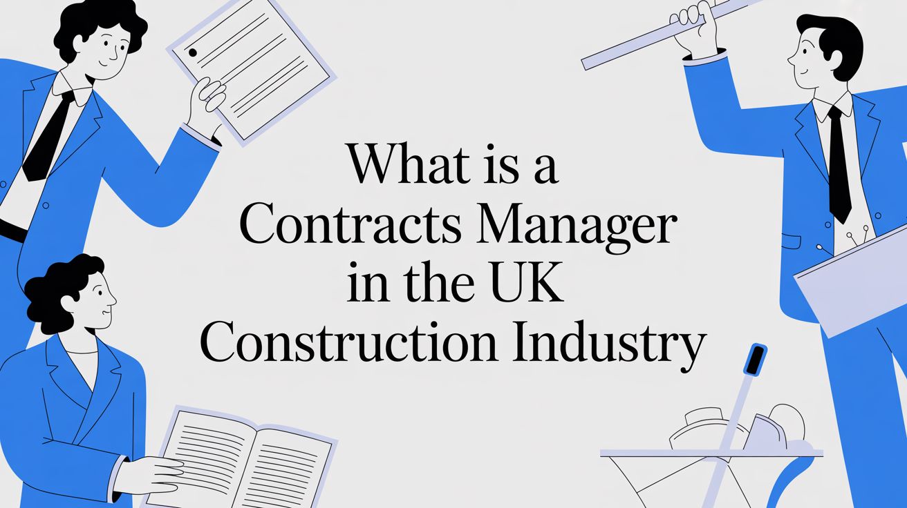 What Is a Contracts Manager in the UK Construction Industry