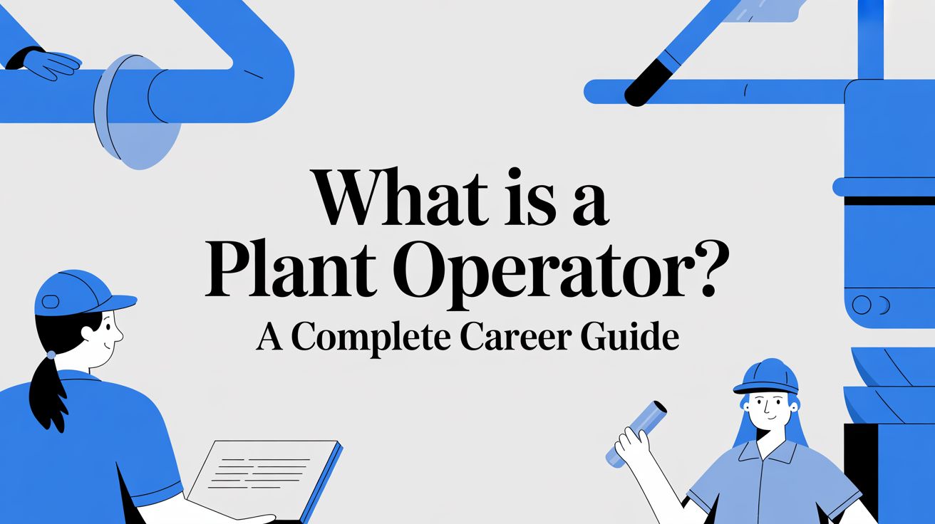 What Is a Plant Operator? A Complete Career Guide