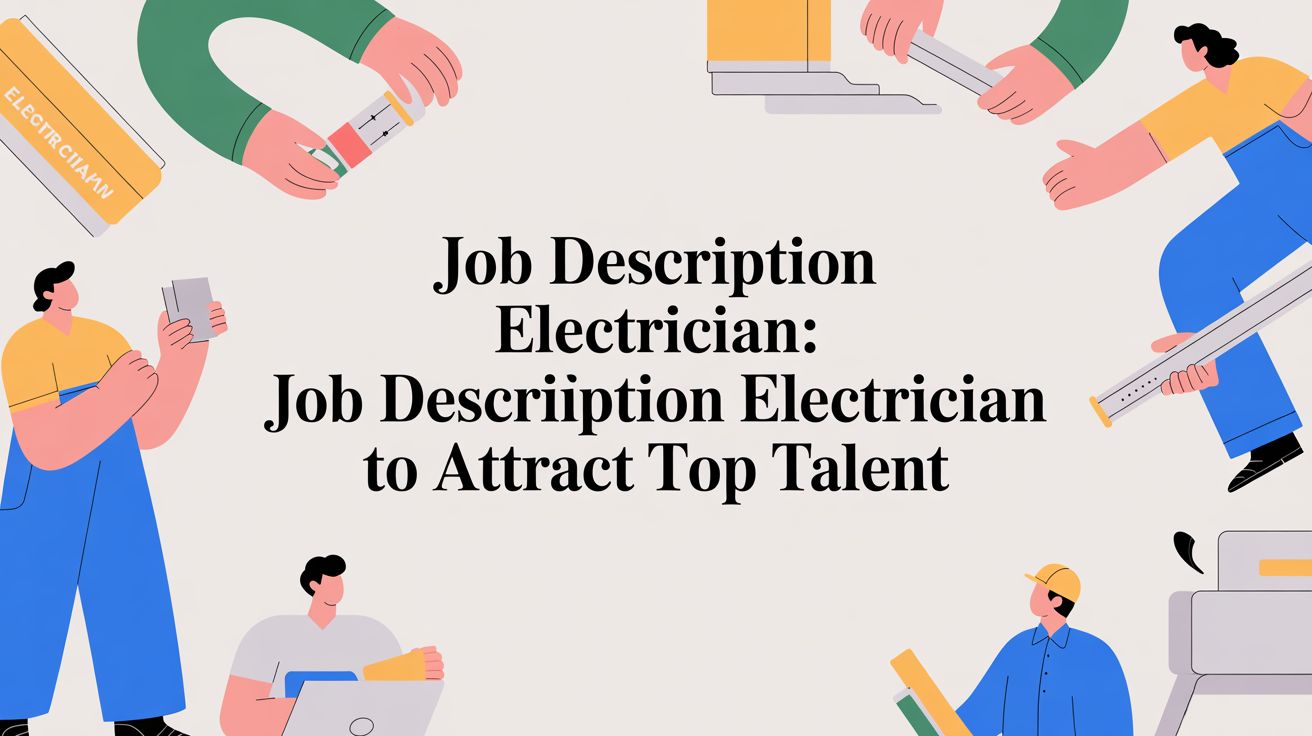 Job Description Electrician: job description electrician to attract top talent