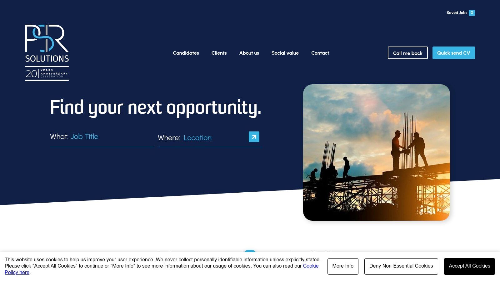 PSR Solutions – Specialist Construction Recruitment