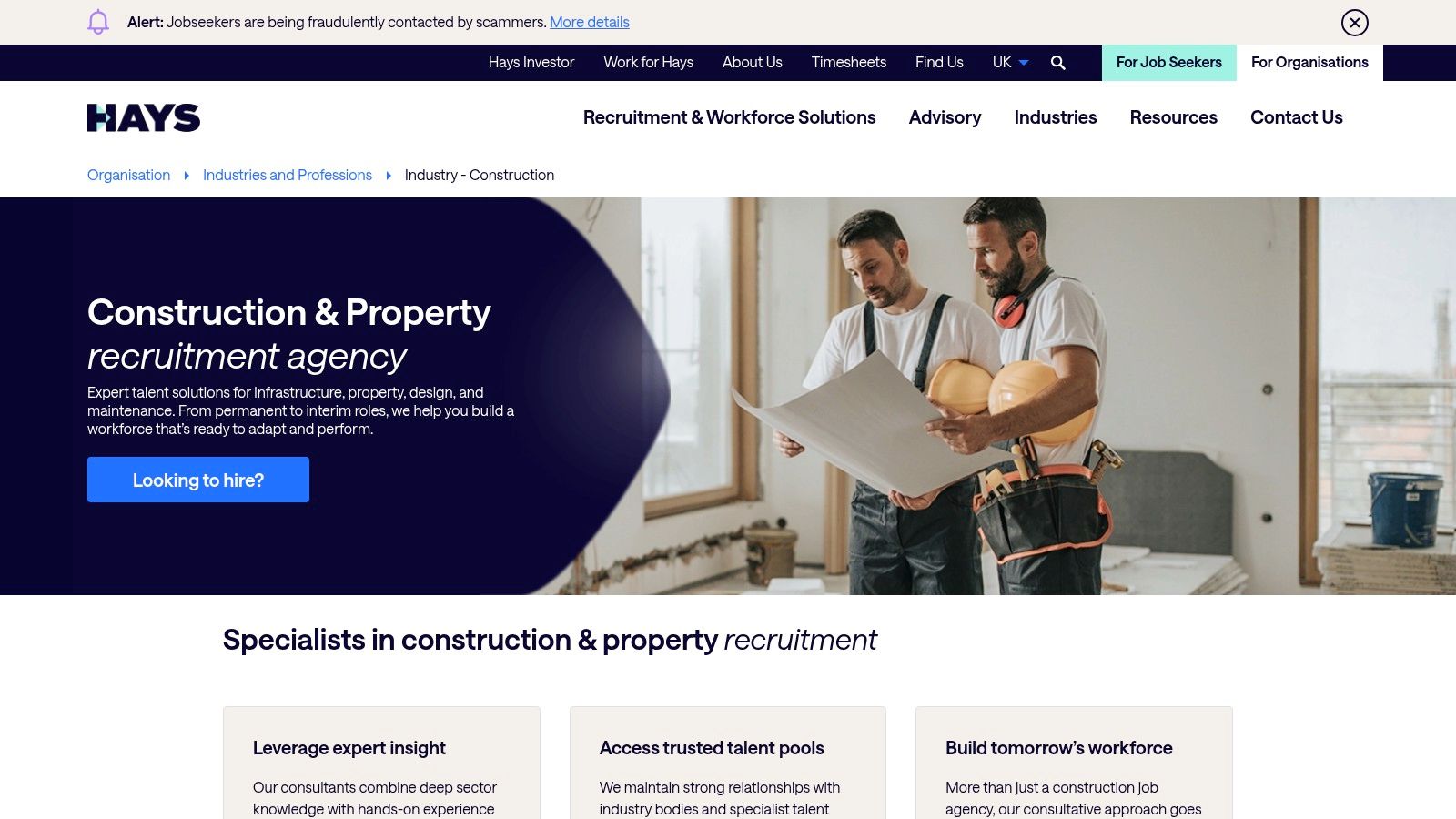 Hays – Construction &amp; Property (UK)