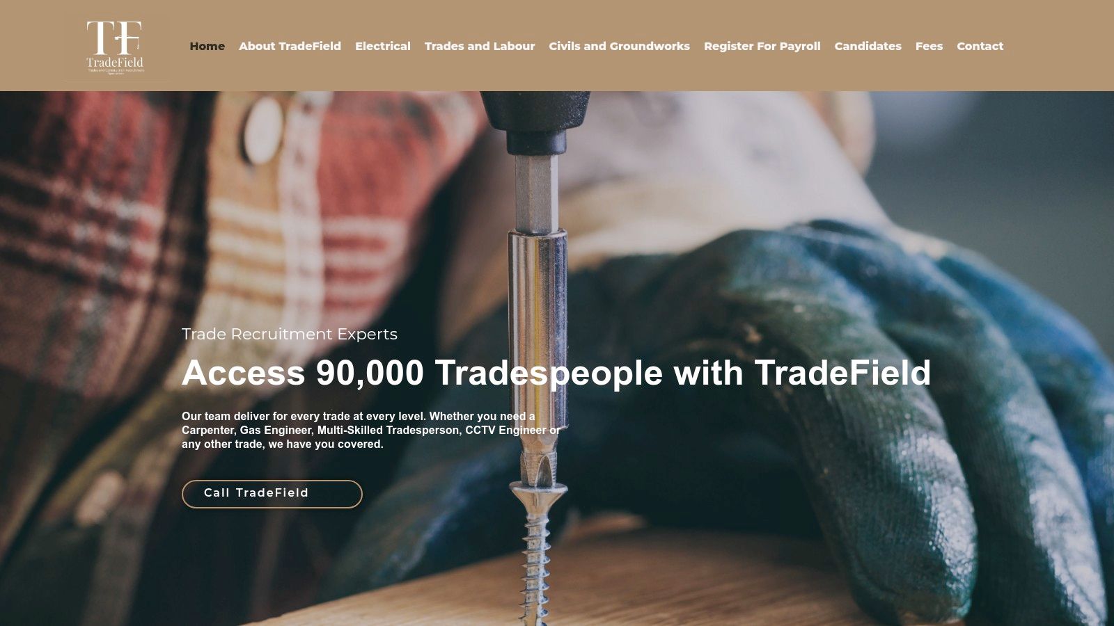 TradeField – ElectricianRecruitment.co.uk