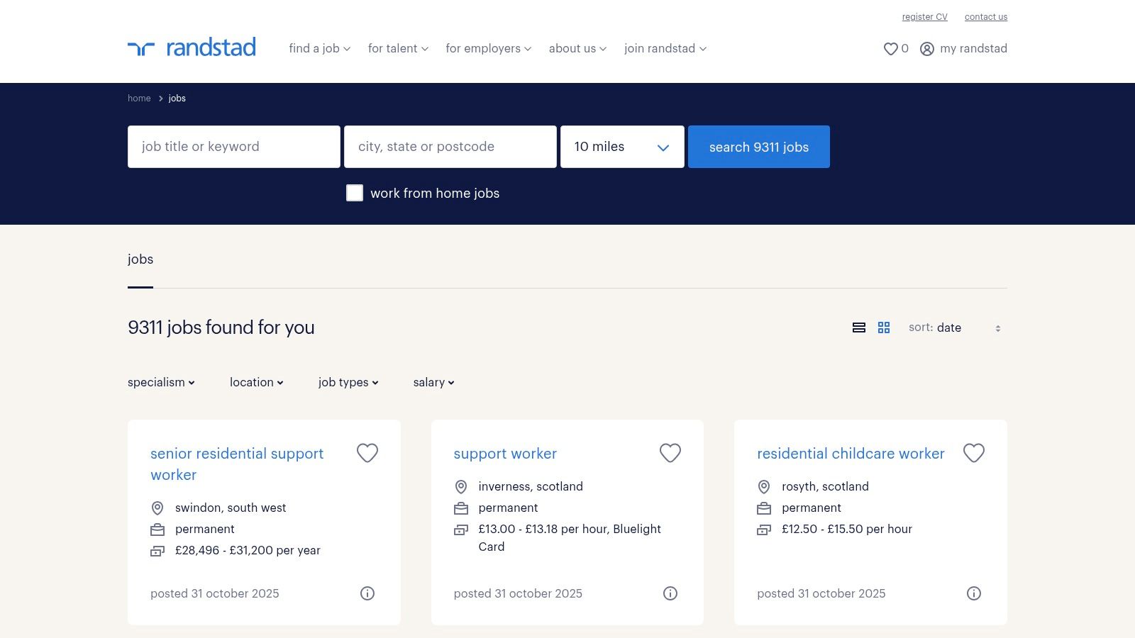 Randstad UK – Electrician Jobs