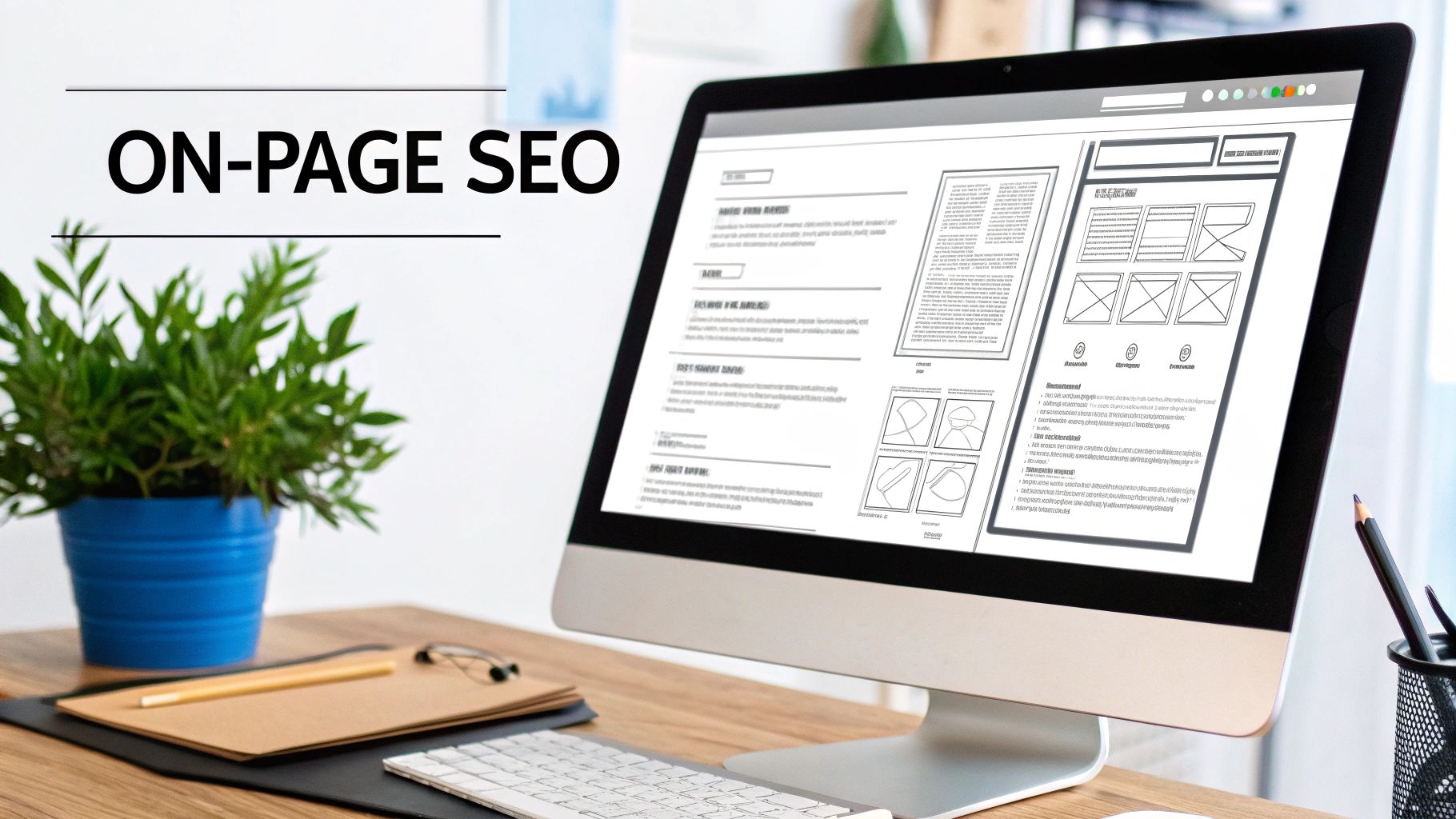 A digital illustration showing interconnected nodes, representing a backlink network that builds authority for SEO to improve Google ranking.